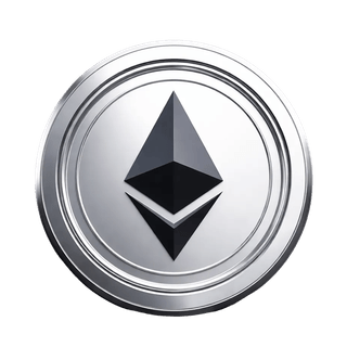 Yếu tố đồ họa nổi đang trình bày đồng coin Ethereum (ETH)