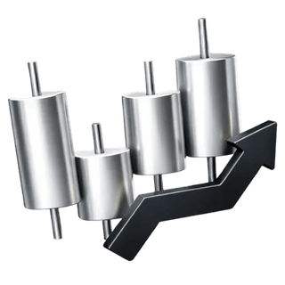 Biểu tượng 3D của biểu đồ nến giao dịch trên trang Giới thiệu của Mai Phúquang